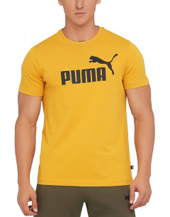 PUMA Essentials Logo Tee Yellow