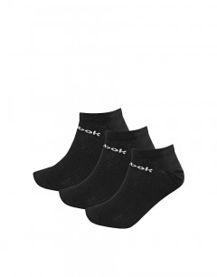 REEBOK 3-Packs Active Core Low-Cut Socks Black