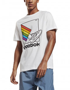 REEBOK Pride Graphic T-Shirt White