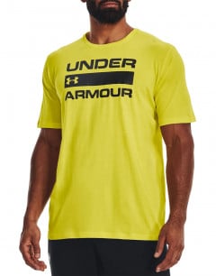 UNDER ARMOUR Team Issue Wordmark Tee Yellow