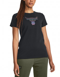 UNDER ARMOUR x Project Rock Night Shift Tee Black