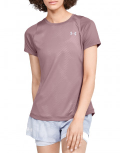 UNDER ARMOUR Qlifier Iso-Chill SS Tee Pink