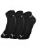 PUMA 3-pack Quarter Socks Black