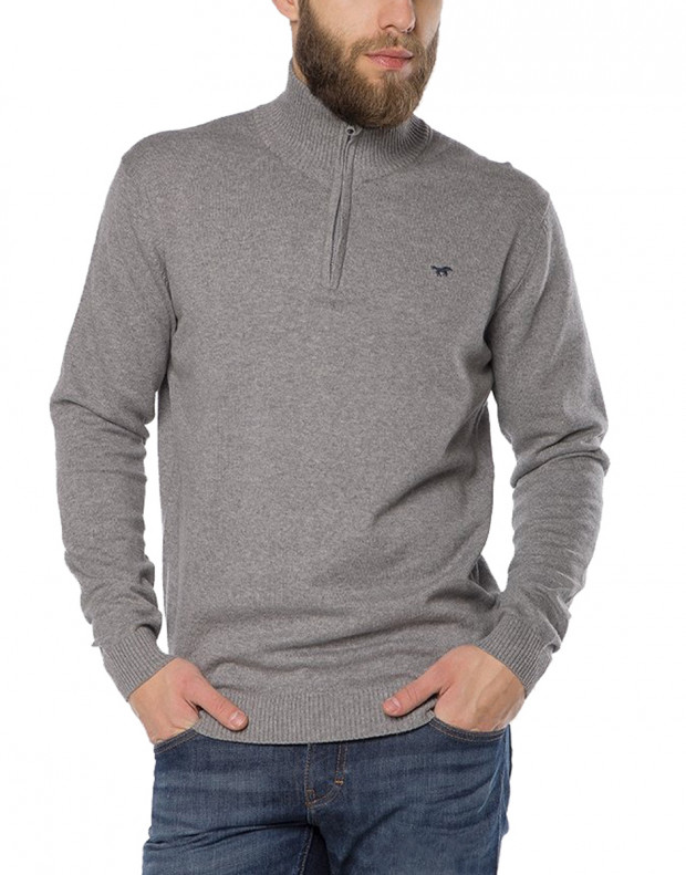MUSTANG Troyer Pullover Grey