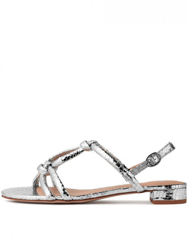 H&M Knots Sandals Silver