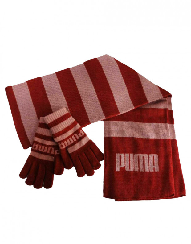 PUMA Since 48 Scarf&Gloves Red