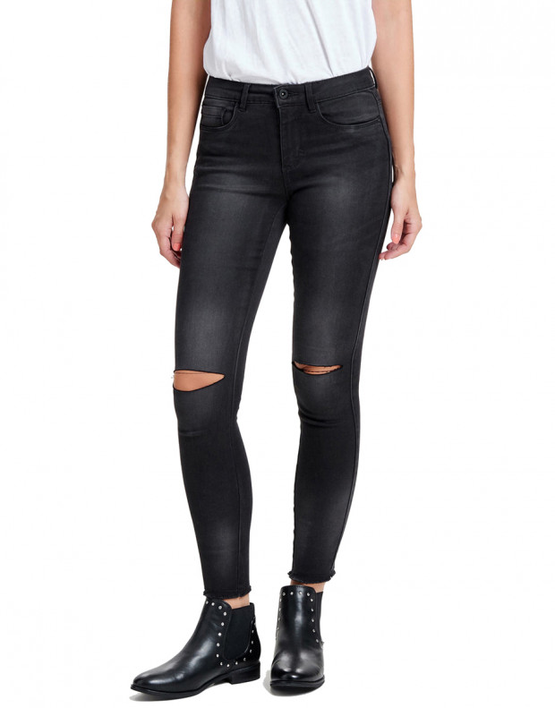 ONLY Royal Reg Ankle Kneecut Skinny Fit Jeans