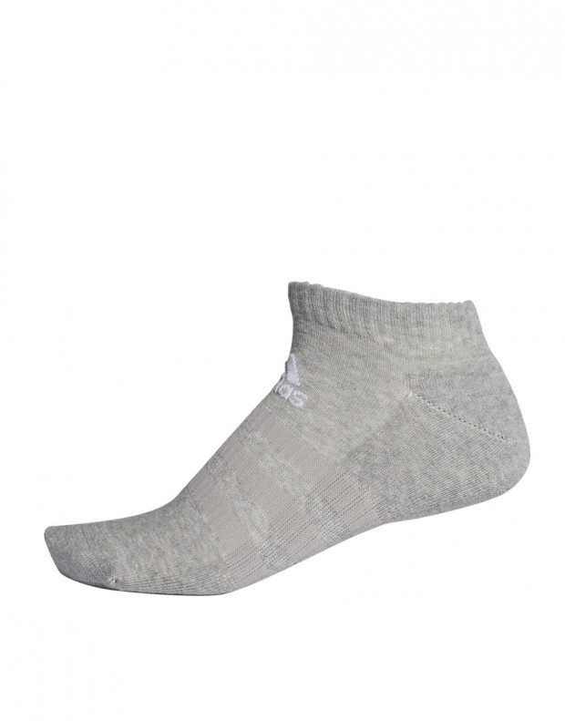 ADIDAS Cushioned Low-cut Socks Grey
