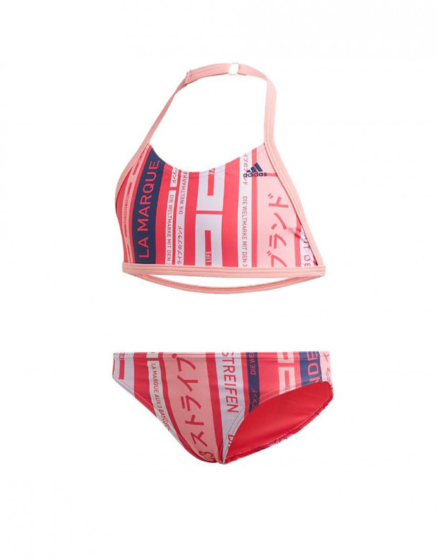 ADIDAS Graphic Two-Piece Swimsuit Pink