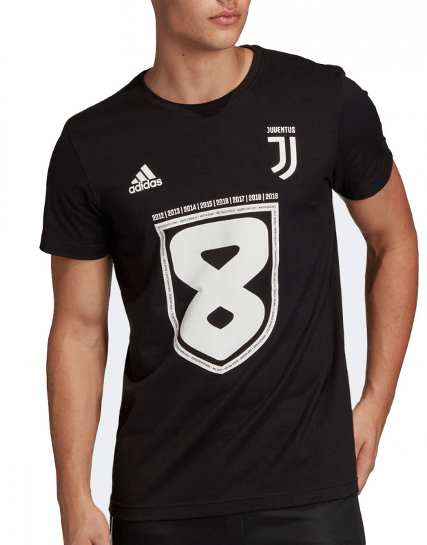 ADIDAS Juventus 8 Tee Black