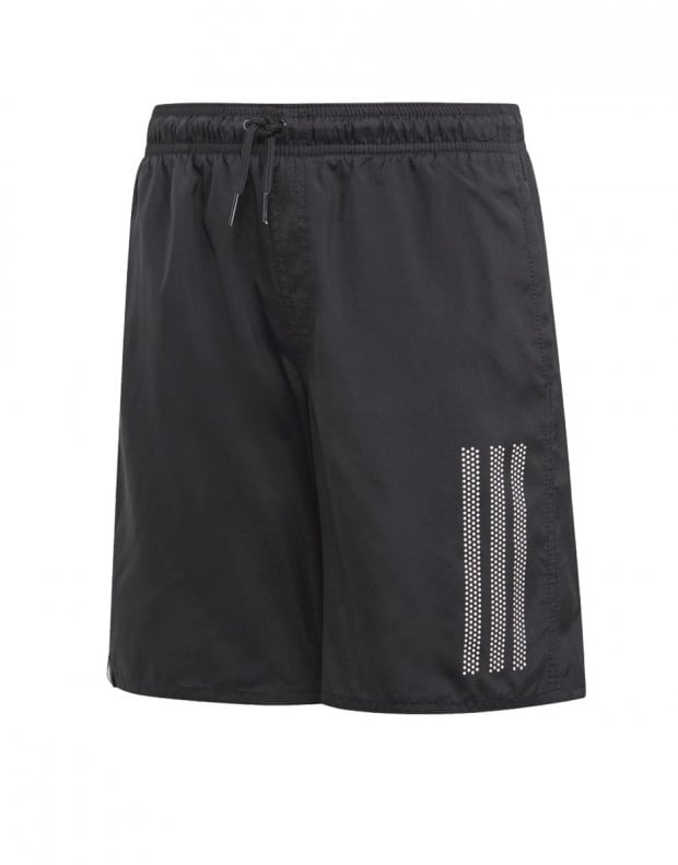 ADIDAS Kids 3-Stripes Swim Shorts Black