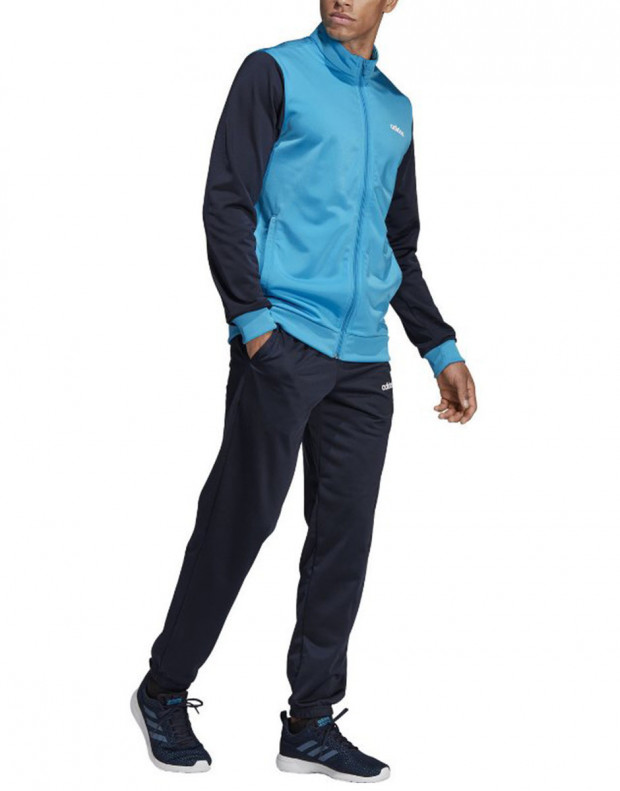 ADIDAS Linear Tricot Tracksuit Blue