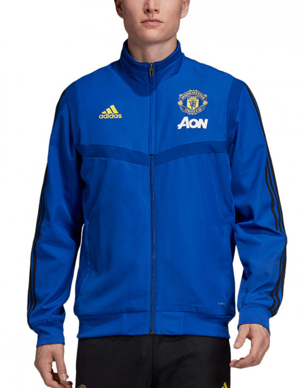 ADIDAS Manchester United Presentation Jacket Blue