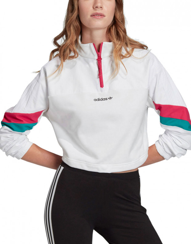 ADIDAS Originals Crop Top Sweater White