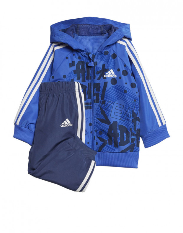 ADIDAS Printed Jogger Track Suit Blue