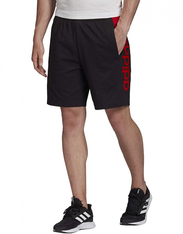 ADIDAS Tentro Shorts Black/Red