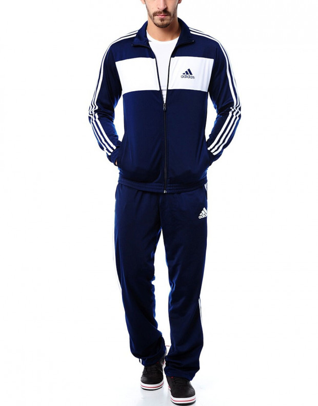 ADIDAS Entry Knit Tracksuit Navy