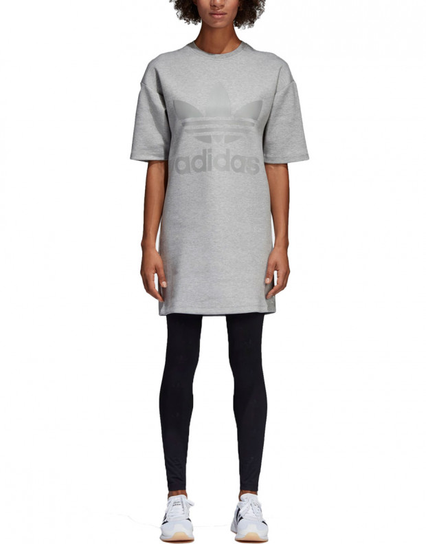 ADIDAS Trefoil Dress Grey Big Logo