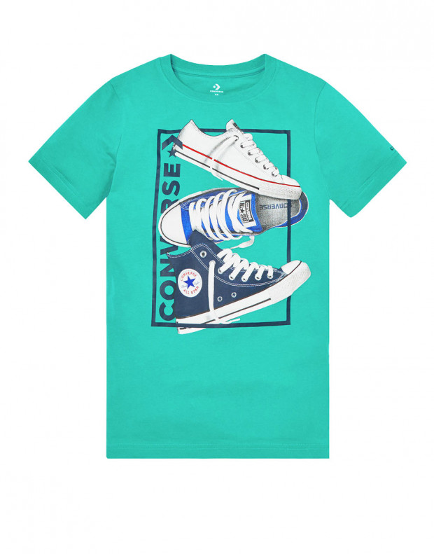 CONVERSE Stacked Rectangle Tee Bold Jad
