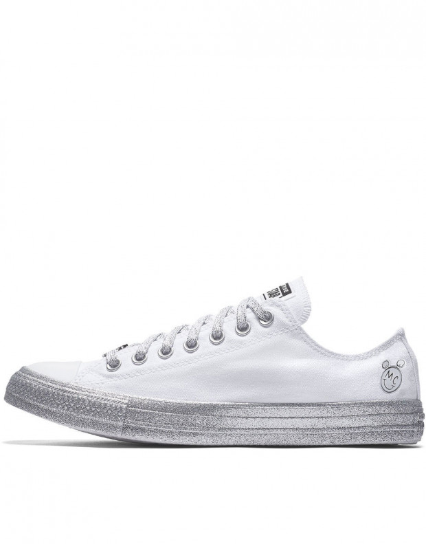 CONVERSE x Miley Cyrus Chuck Taylor All Star Low White/Grey