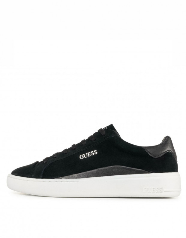 GUESS Verona Suede Trainers Black