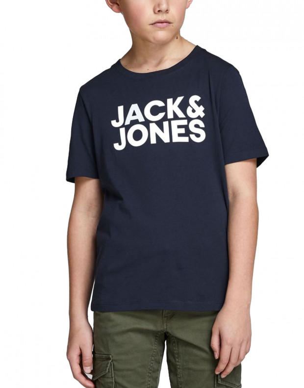 JACK&JONES Corp Logo Tee Navy