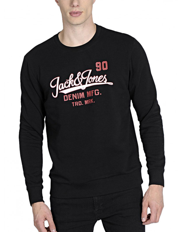 JACK&JONES Logo Printed Blouse Black