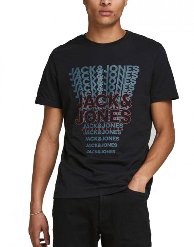 JACK&JONES Star Tee Black