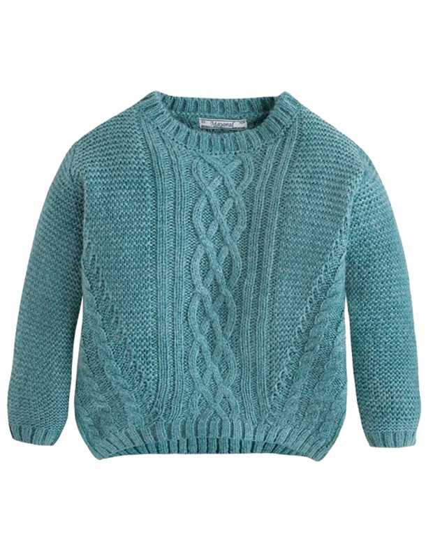 MAYORAL Knit Sweater Green