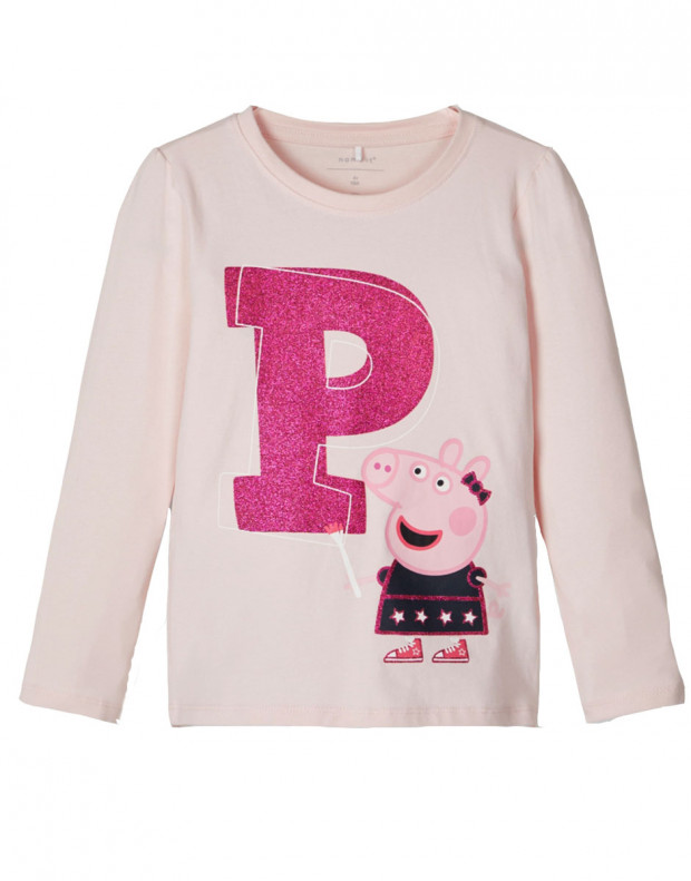 NAME IT Pepa Pig Long-Sleeved Blouse Pink