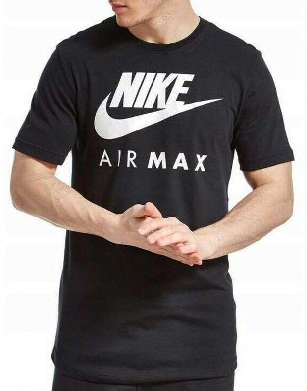 NIKE Air Max Athletic Tee Black