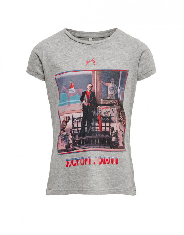 ONLY Elton John Printed Tee Grey