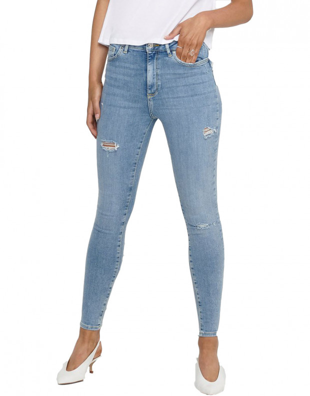ONLY Gosh Life Anckle Skinny Fit Jeans Blue