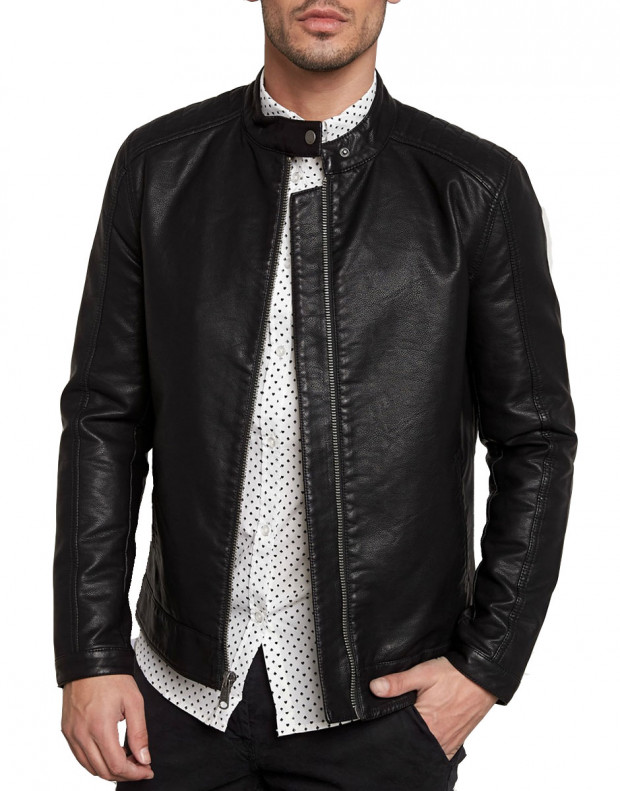 ONLY&SONS James Leather Jacket
