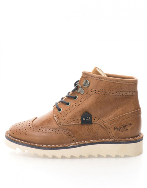 PEPE JEANS London Boots Brown