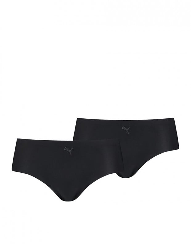 PUMA 2-Pack Seamless Hipster All Black