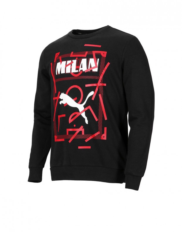 PUMA AC Milan Dna Sweater Kids Black