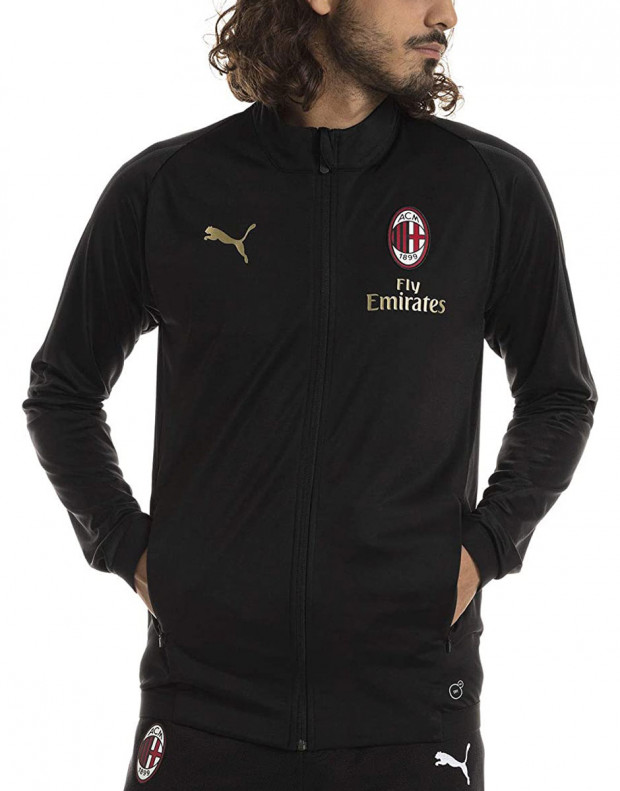 PUMA AC Milan Training Jacket Black