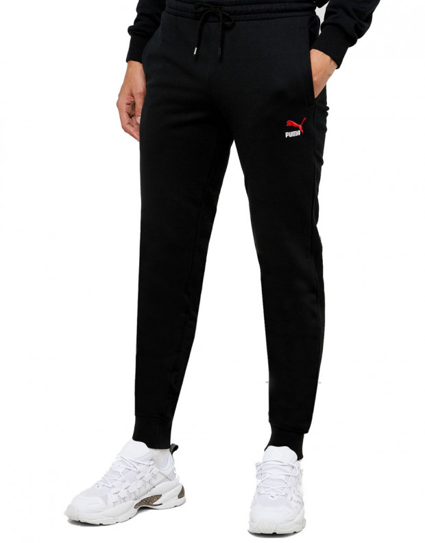 PUMA Classics Logo Sweat Pants Black
