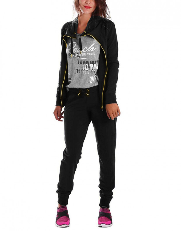 PUMA French Terry Tracksuit Black