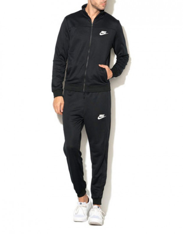NIKE Poly Tracksuit Set In Black