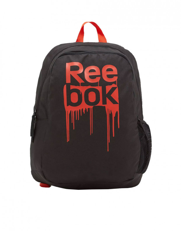 REEBOK Foundation Black Orange Backpack