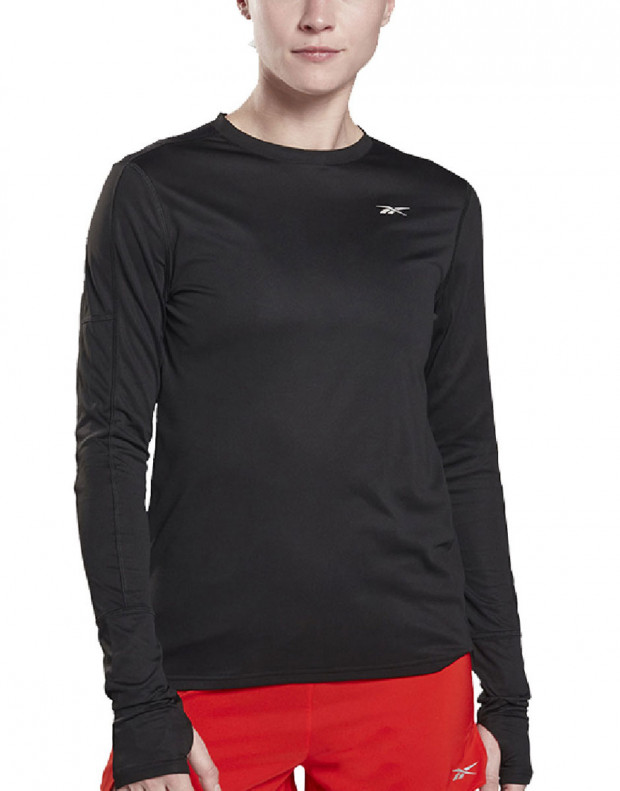 REEBOK Running Essentials Long Sleeve Shirt Black