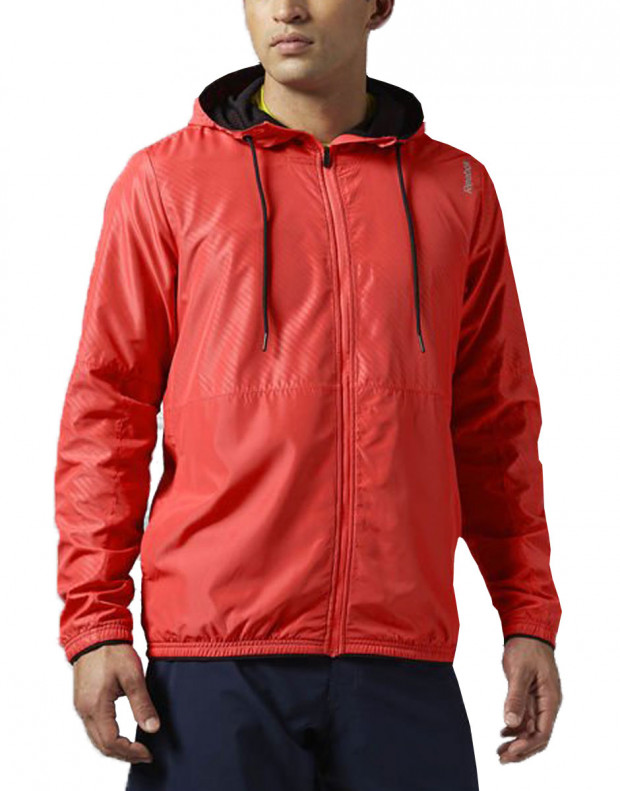 REEBOK Sports Jacket  Red 