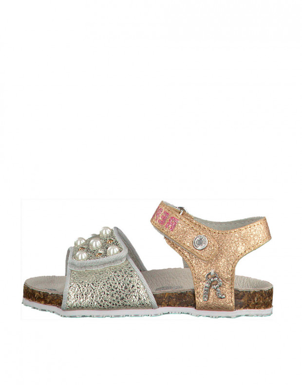 REPLAY Syn Sandals Junior Silver
