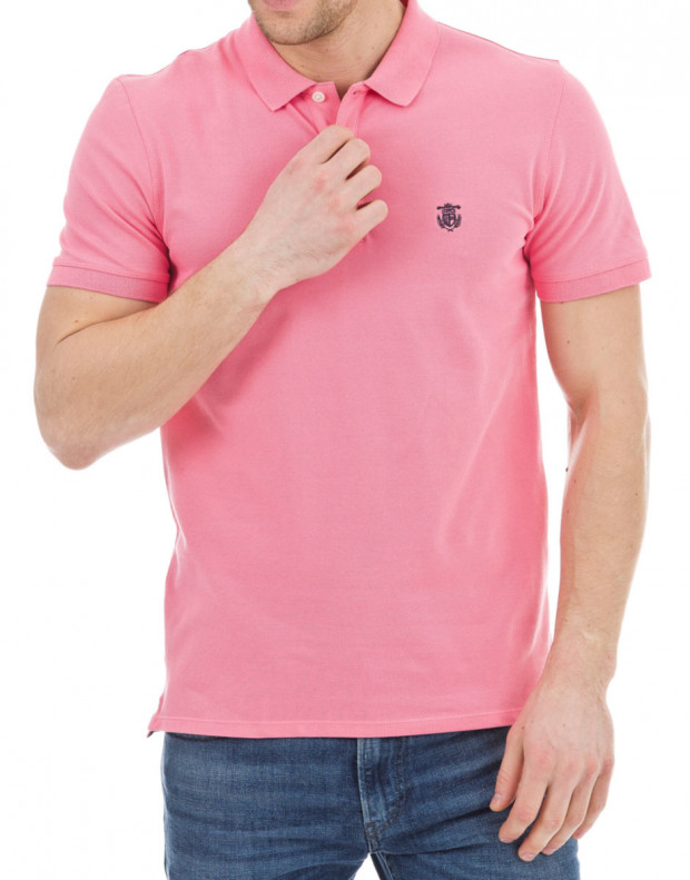SELECTED Basic Polo Pink