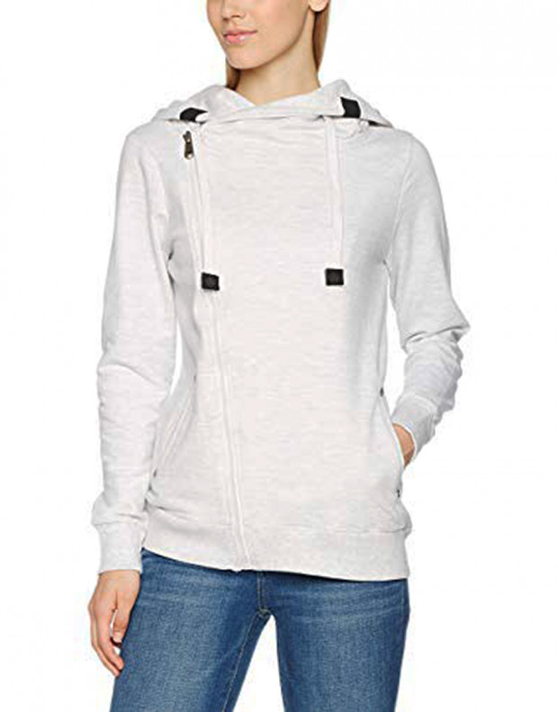 SUBLEVEL Ziped Hoodie Grey