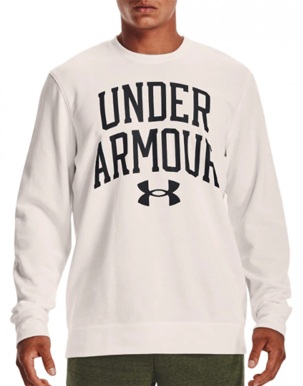 UNDER ARMOUR Rival Terry Crew White
