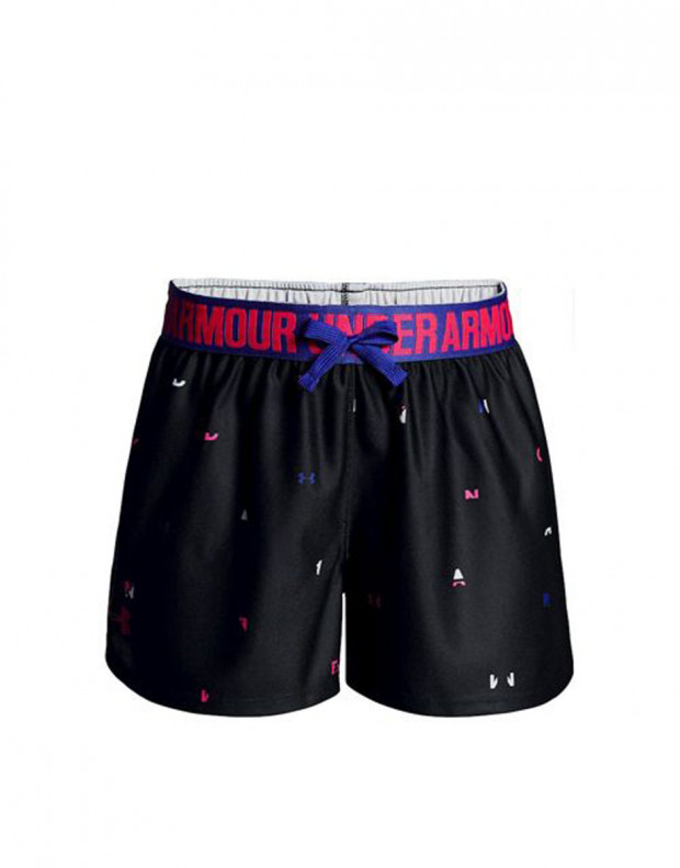 UNDER ARMOUR Printed Play Up Short Black