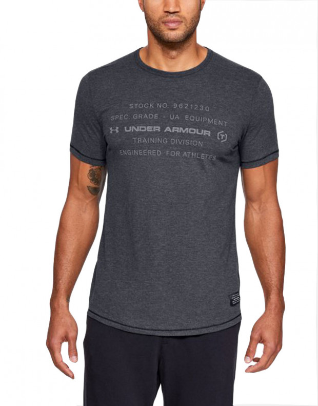 UNDER ARMOUR Sportstyle Tri-Blend Graphic Tee Grey